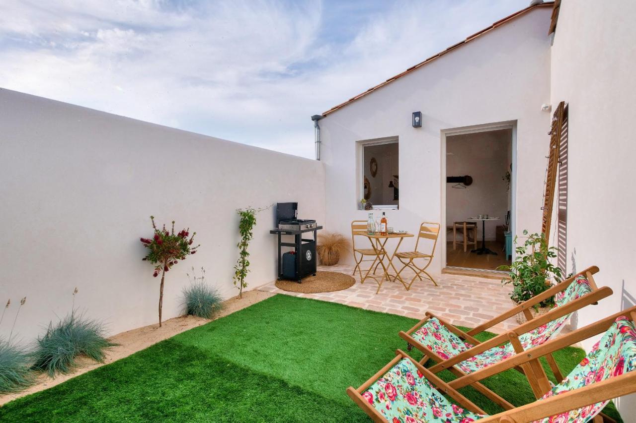 Studio Avec Terrasse A 250 Metres Du Port Rivedoux Plage Bagian luar foto