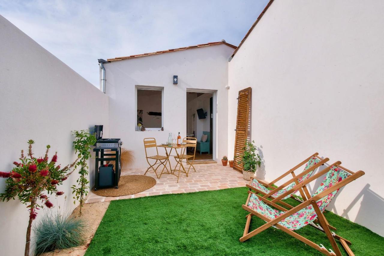 Studio Avec Terrasse A 250 Metres Du Port Rivedoux Plage Bagian luar foto
